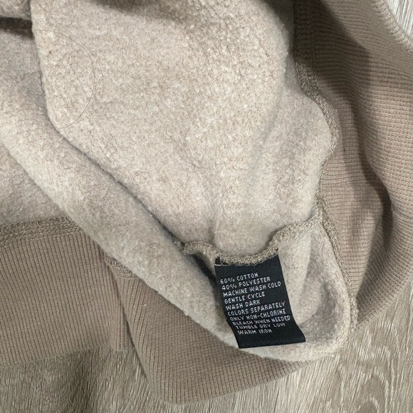 Greg Norman Collection Men's Beige Crewneck Sweater - Picture 4 of 5